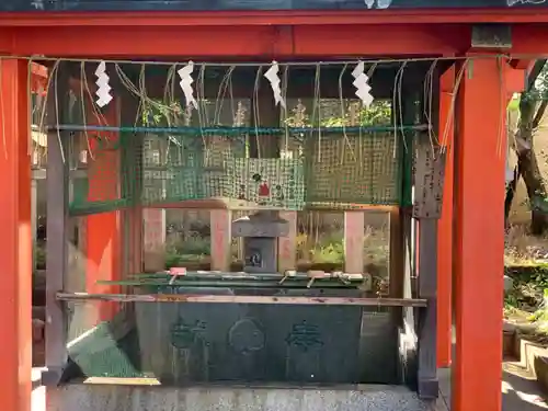 くまくま神社(導きの社 熊野町熊野神社)の手水舎