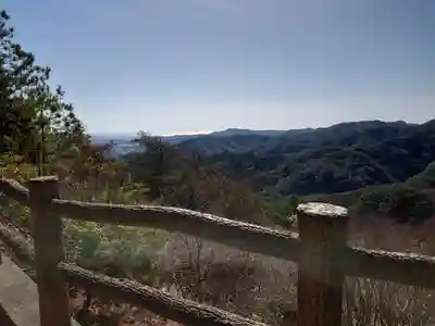 小笠神社の景色