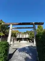 大岩神明宮の鳥居