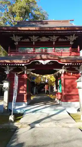 七所宮の山門・神門