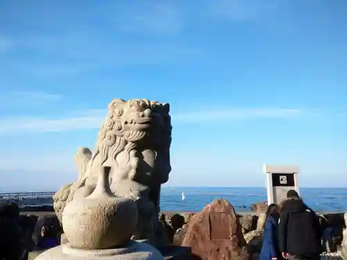 二見興玉神社の狛犬