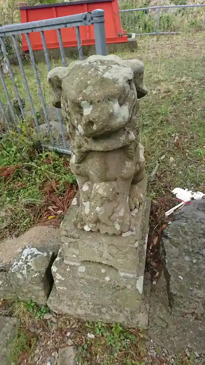 船魂神社の狛犬