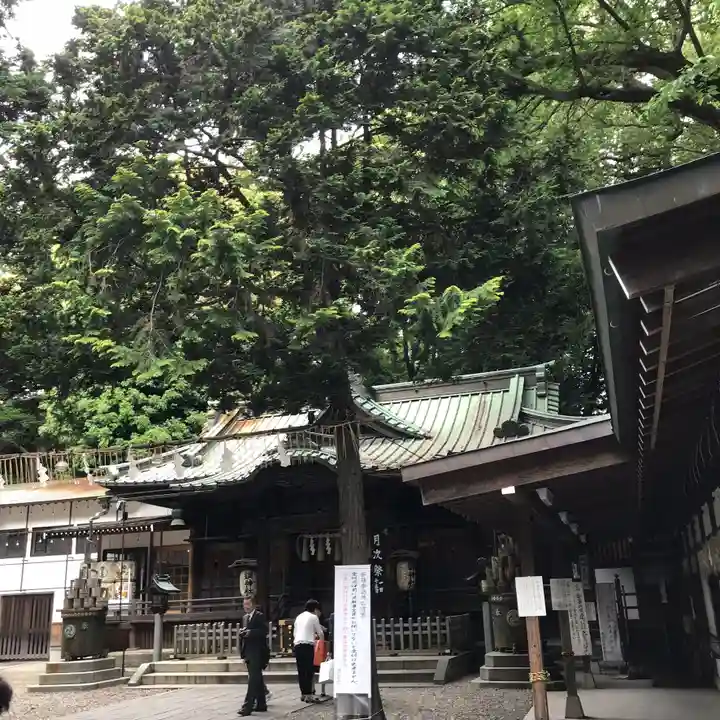 調神社の本殿・本堂