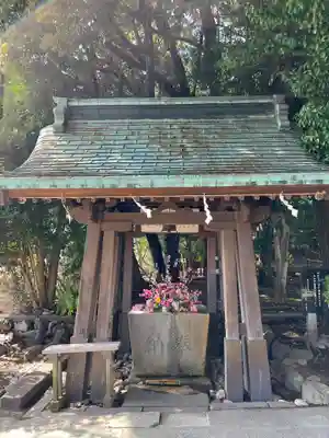 山宮浅間神社の手水舎