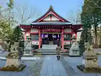 山中浅間神社の本殿・本堂