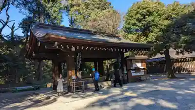 明治神宮の手水舎