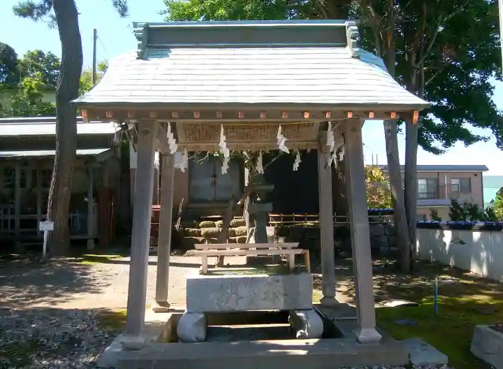 姥神大神宮の手水舎