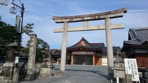 北野天満宮御旅所（神輿岡神社）の鳥居