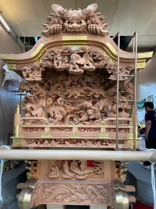 諏訪神社の芸術