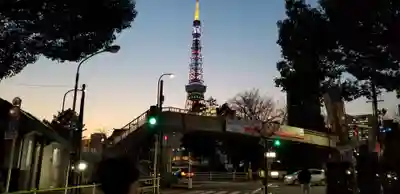 芝大神宮の周辺