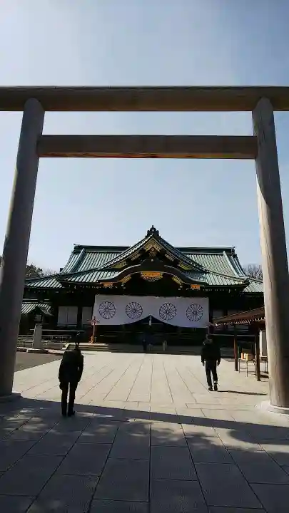 靖國神社の鳥居