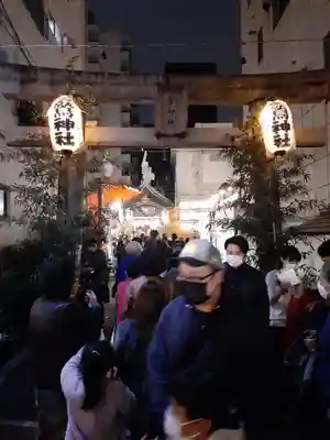 大森鷲神社の鳥居