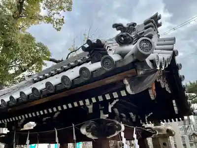 浅澤社（住吉大社境外末社）の手水舎