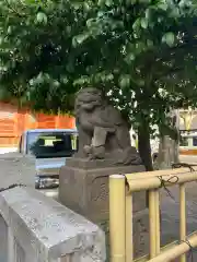 鎧神社の狛犬