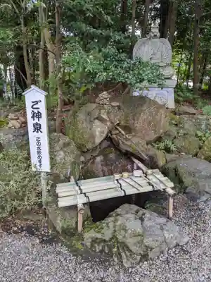 古井の天狗山の手水舎