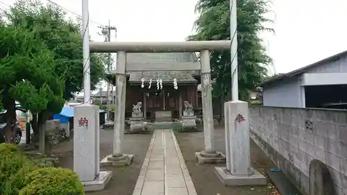 神明神社の鳥居