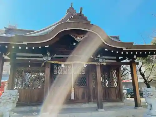 六宮神社の本殿・本堂