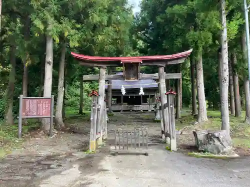 名立神社の鳥居