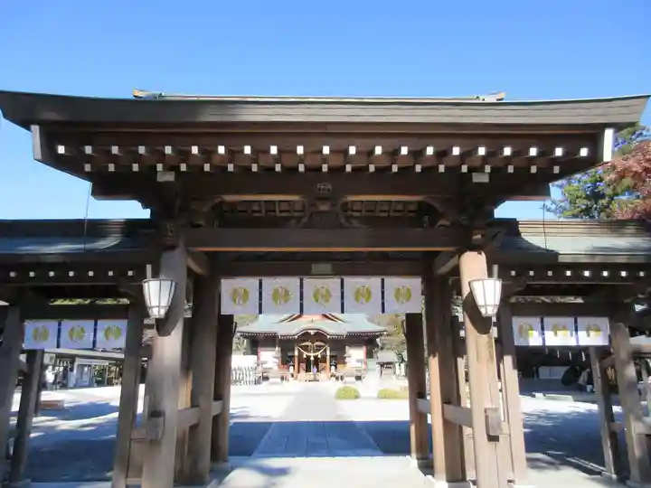 白鷺神社の山門・神門