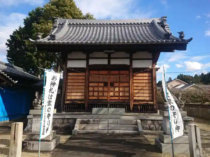白山神社の本殿・本堂