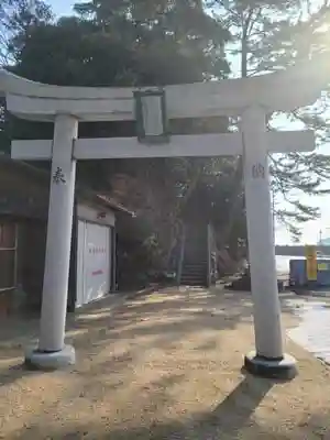 真嶋神社の鳥居