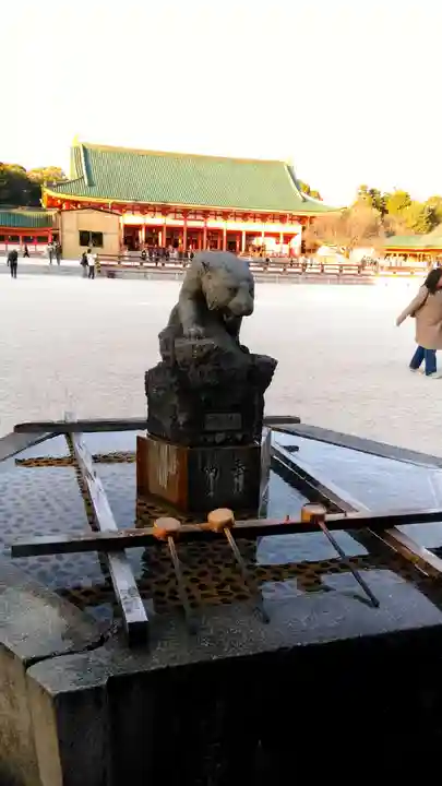 平安神宮の手水舎