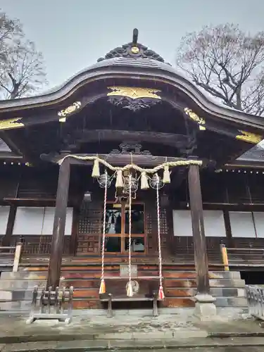 安積國造神社の本殿