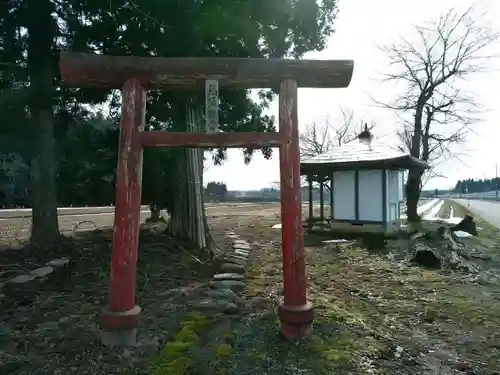 馬頭観音の鳥居