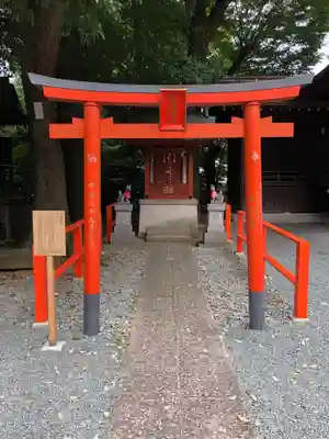 金王八幡宮の鳥居