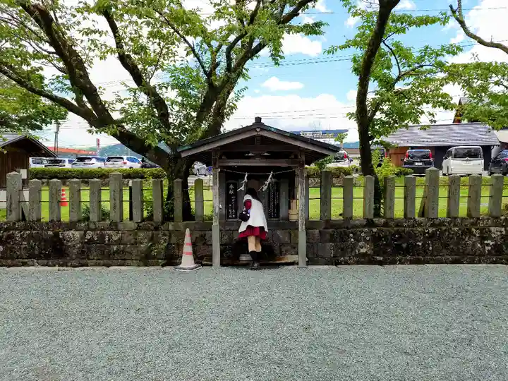 阿蘇神社の手水舎