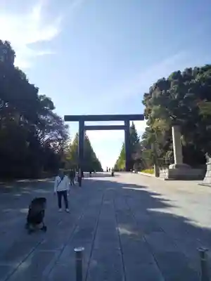 靖國神社の鳥居