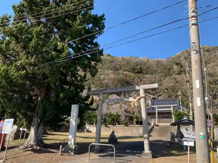 青根原神社の鳥居