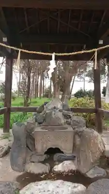 日吉神社の手水舎
