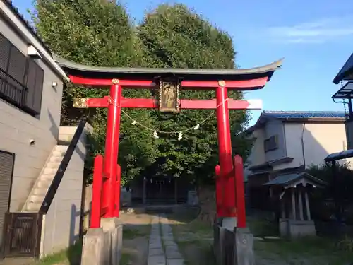 本行徳八幡神社の鳥居