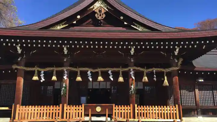 長野縣護國神社の本殿・本堂