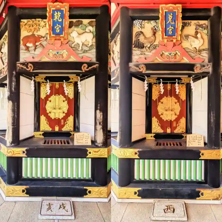 千葉神社の山門・神門