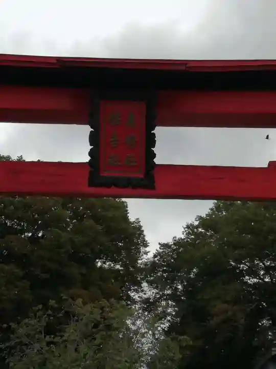 住吉神社の鳥居