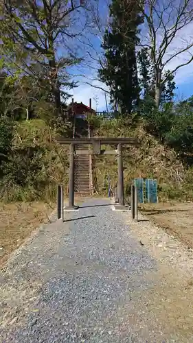 五十鈴神社の鳥居