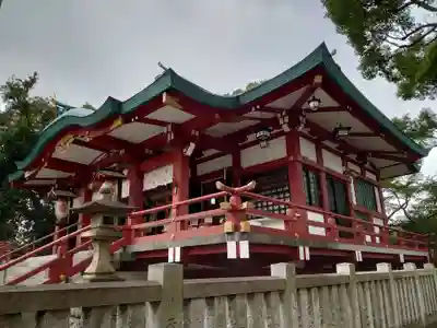 多摩川浅間神社の本殿・本堂