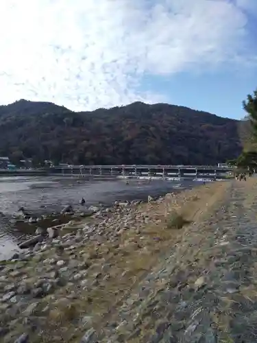 櫟谷宗像神社（松尾大社摂社）の周辺