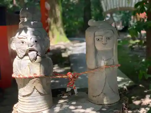 賀茂御祖神社（下鴨神社）の像