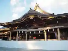 寒川神社の本殿