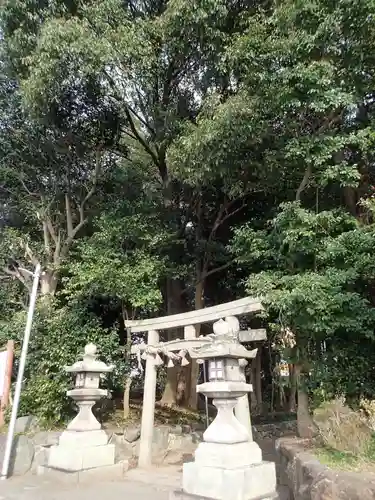 平群坐紀氏神社の鳥居