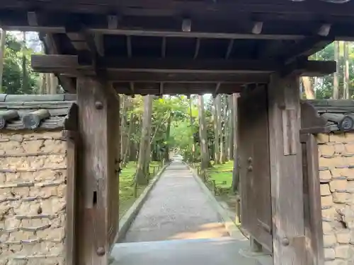 唐招提寺の山門・神門