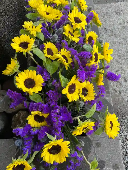 上尾御嶽神社の手水舎