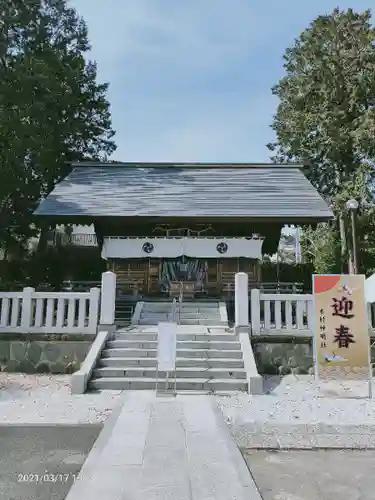 本村神明社の本殿・本堂