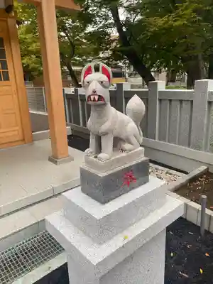 久助稲荷神社の狛犬