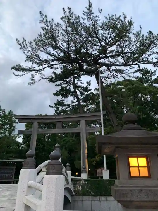 寒川神社の鳥居