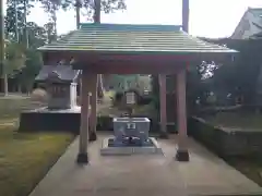 松山神社の手水