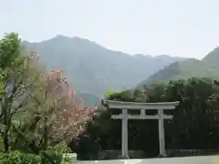 屋久島大社の鳥居